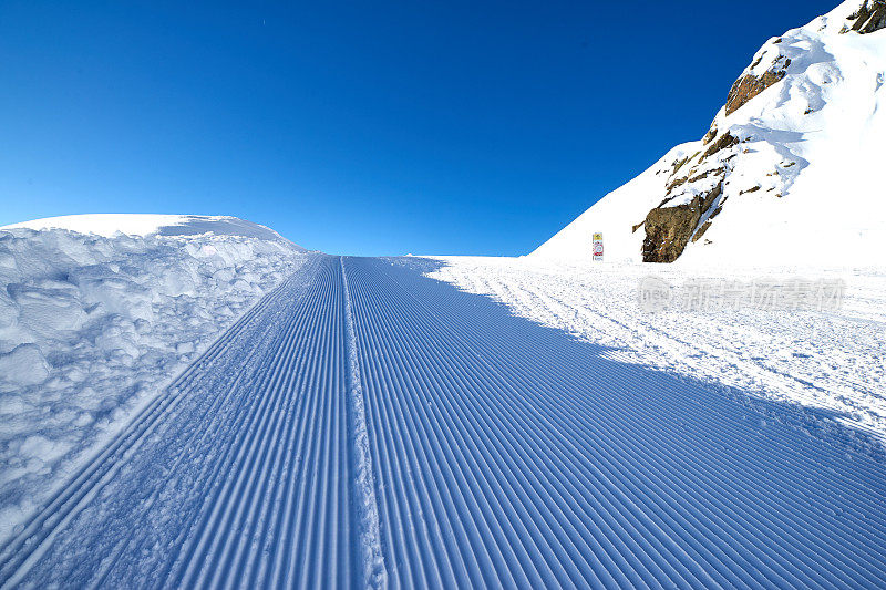 Silvretta Montafon的滑雪坡道